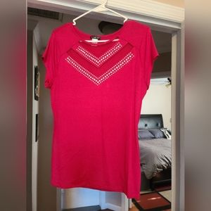 Venus Cutout Mesh Top